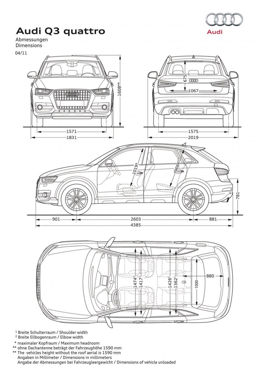 Схема Audi Q3 2.0 TDI Quattro (8U) 2011 года  (WW) (фото 15 из 65)